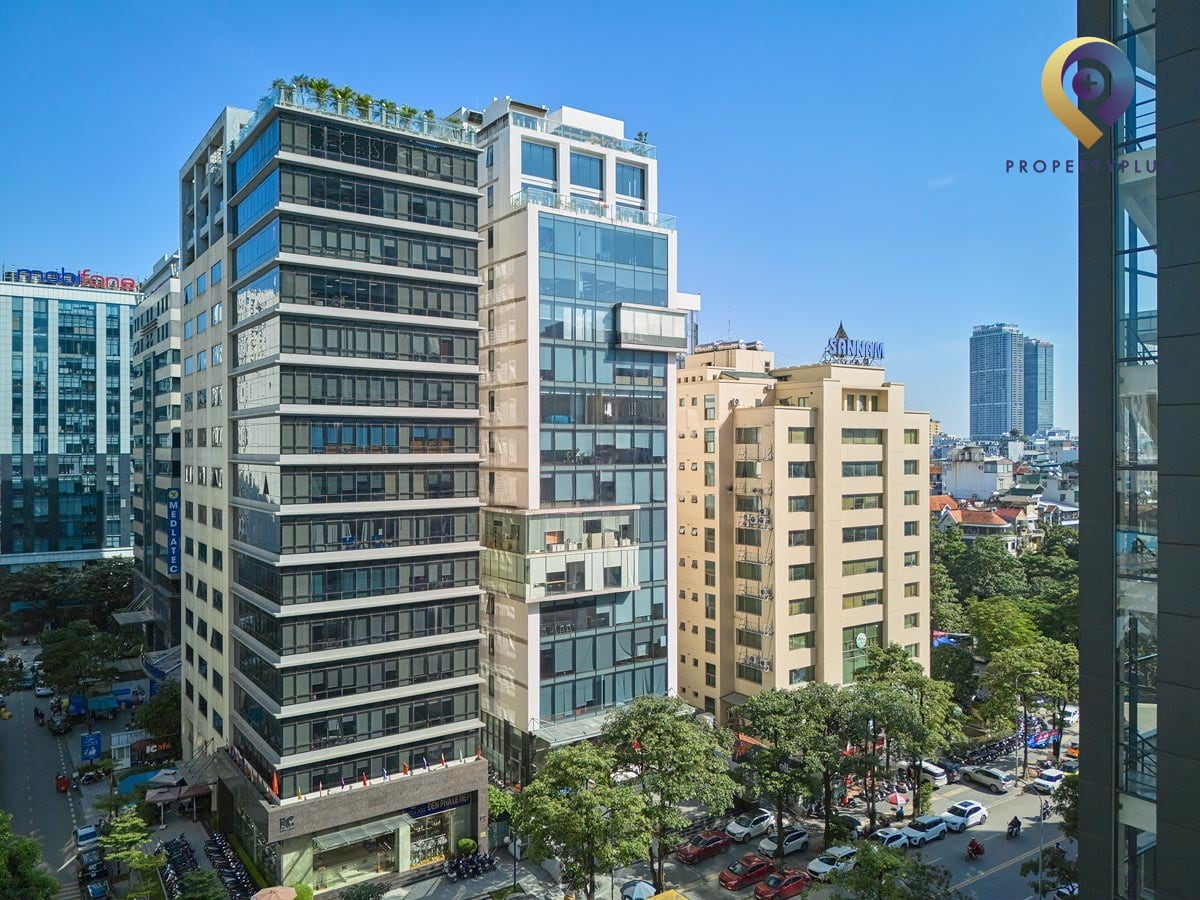 Toàn cảnh tòa nhà HT-Building nhìn từ trên cao